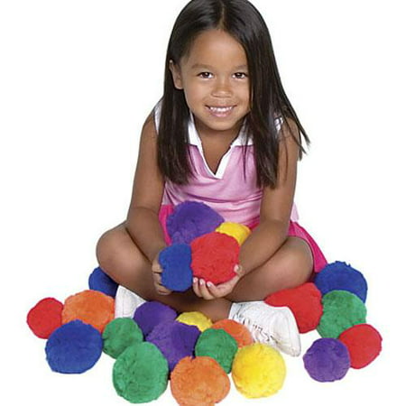 Multicolor 9cm (3 1/2u0022) Cotton Balls (36-PACK)