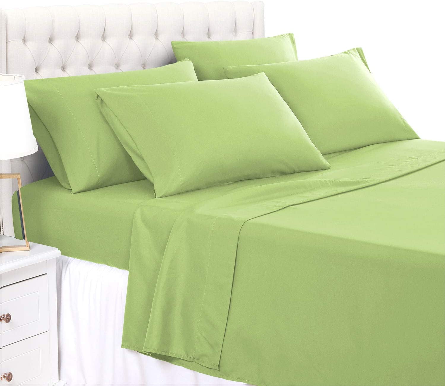 True Luxury Pure Heavy Rich Pima Cotton 4Piece Bed Sheets Set Emperor