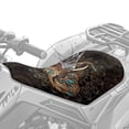 thumbnail image 2 of Uorisanigo ATV Seat Cover Waterproof Bohemian Elephant Motorcycle Seat Cover Four Wheeler Suitable for Most ATV Polaris Sportsman Scrambler Foreman Honda Rancher Accessories for Men, 2 of 7