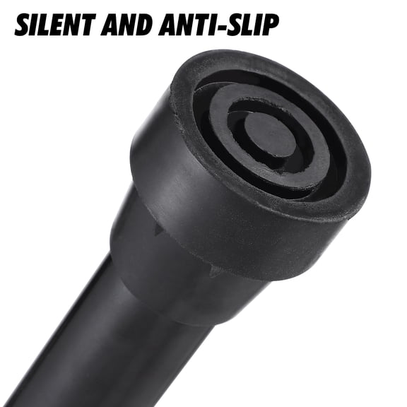 LITINKIMI 4pcs Universal Trampoline Replacement Legs with Covers Pad Stainless Steel Trampoline Leg Tube Mini Trampolines Bounce Part 7.5in