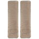 thumbnail image 1 of 2 piezas de almohadilla para cinturón de seguridad de coche, fundas para correas de hombro de fibra suave, cojín cómodo para conducir, accesorios universales para coche, color topo, 1 of 7