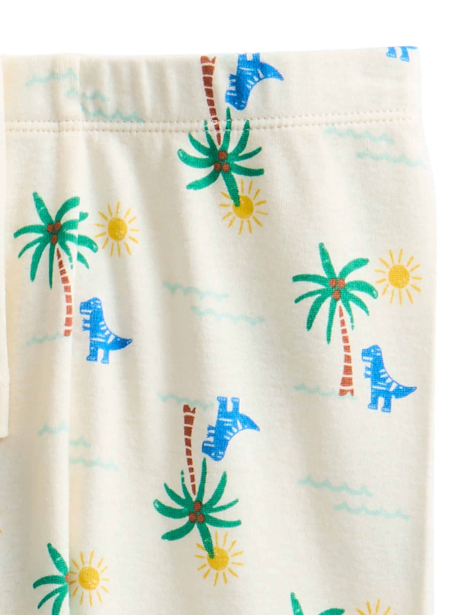 Wonder Nation Toddler Short-Sleeve Tee & Short Set Cotton Pajama Set, 2-Piece, Sizes 12M-5T
