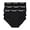 3 Black, variant on Men's Calvin Klein 3-Pack Cotton Classic Briefs Color: White Size: XL