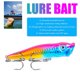 thumbnail image 5 of Señuelo de pesca Popper de 12 g, anzuelo triple, cebo duro artificial, cebo Jerkbait de 9,5 cm (A) Tmvgtek pescar, 5 of 9