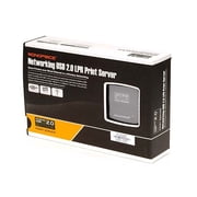 Networking USB 2.0 Print Server - Black
