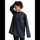 thumbnail image 3 of Camisetas de Larga con Cuello Redondo Extragrande para Mujer, Blusas Básicas de Otoño, Ropa Informal de Entrenamiento Y2K. Gris M, 3 of 8
