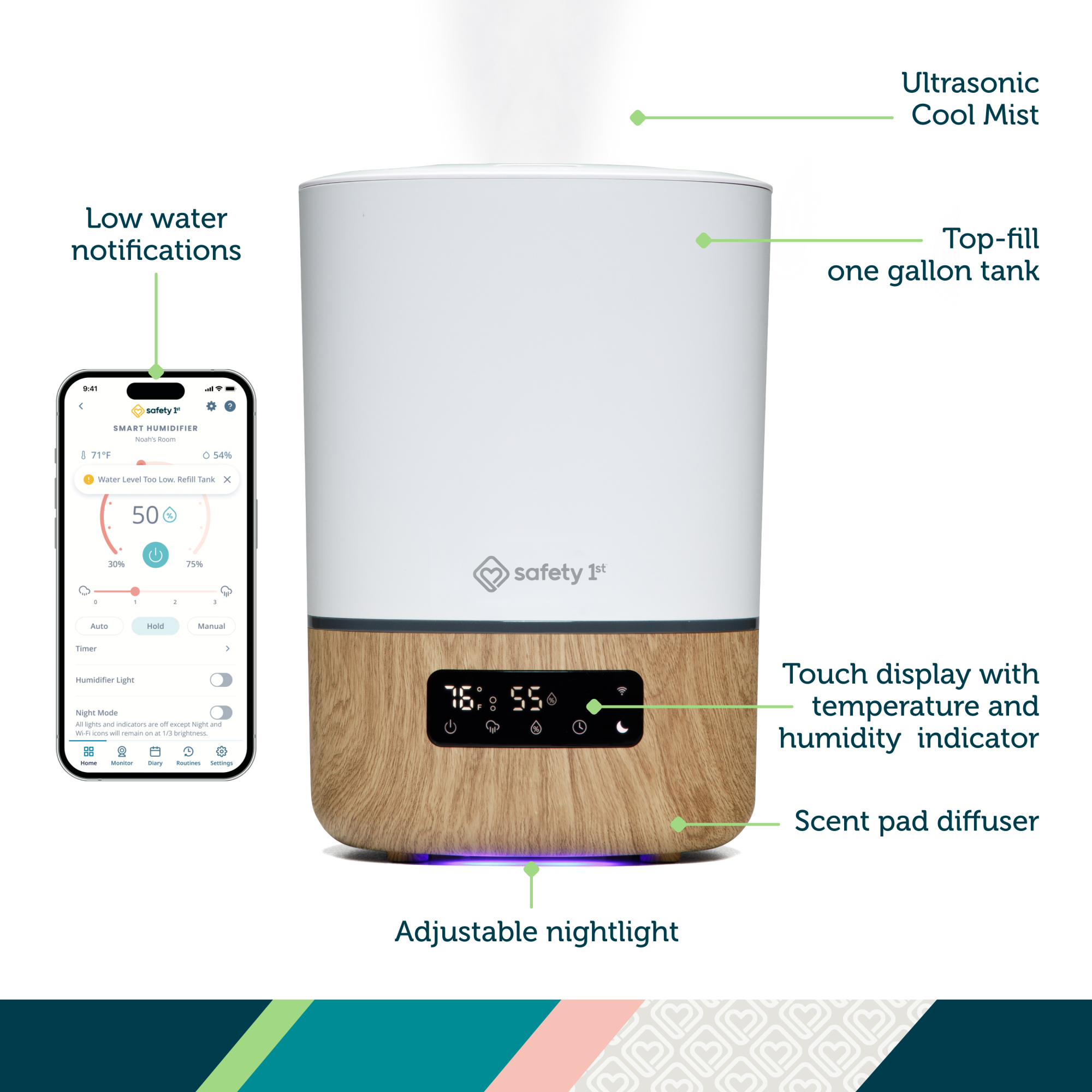 Safety 1st Smart Humidifier with App Control photo 7