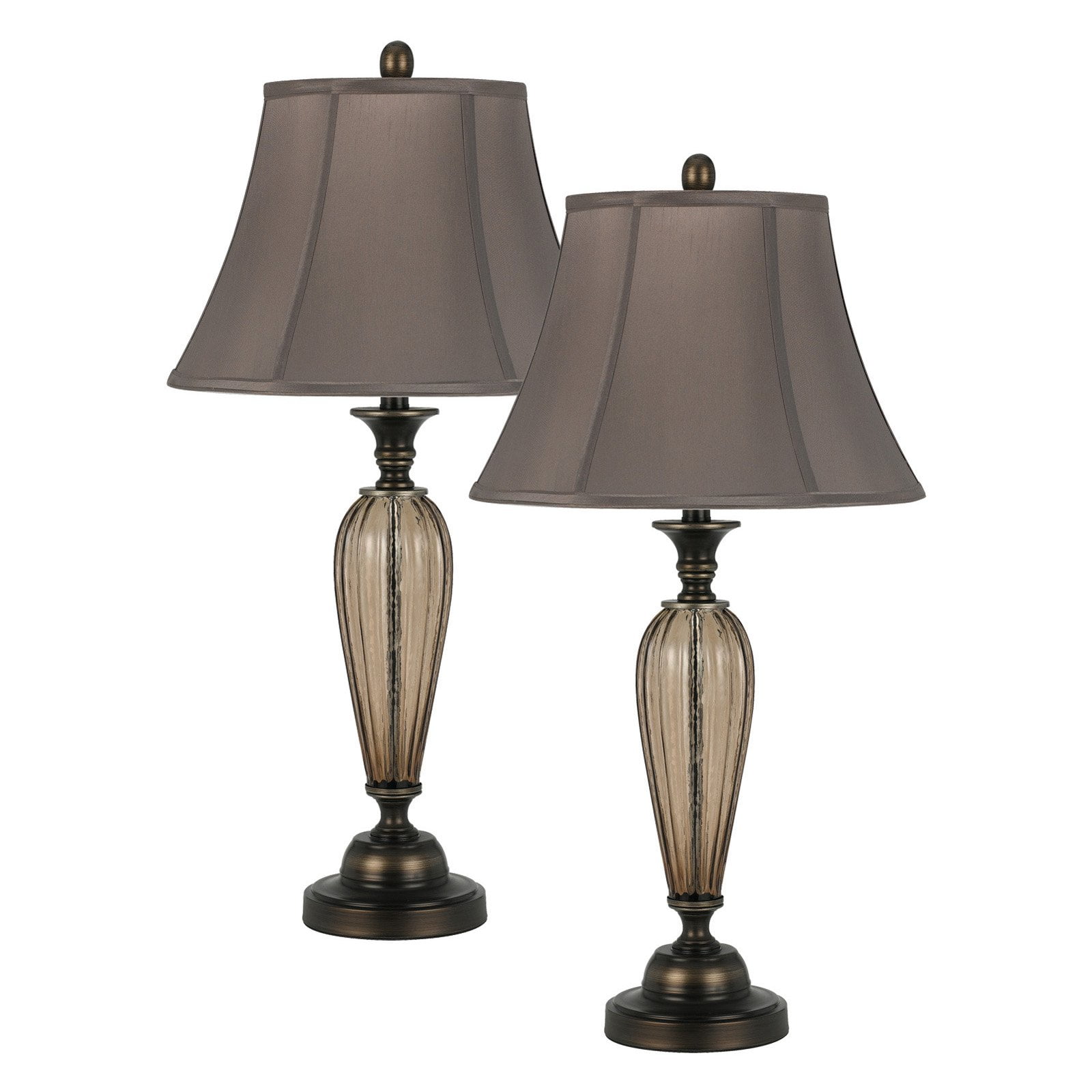 Cal Lighting BO2366TB/2 Table Lamp Set of 2