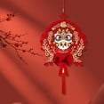 thumbnail image 3 of Decoración de año Nuevo Chino 2024, colgante ornamental, decoración colgante tradicional para festivales de primavera, puerta, oficina, fiesta, 3 of 9