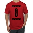 thumbnail image 2 of Wild Bobby Black Crayon Costume Men Tee, 2 of 6
