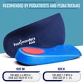thumbnail image 4 of Insertos ortopédicos Footminders, soporte para el arco pediátrico para niños, 4 of 9