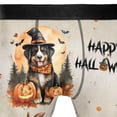 thumbnail image 4 of Happy Halloween Bernese Mountain Dog Witches Hat Pumpkin Carving All Over Print Boxer Briefs Underwear for Men Dad Berner Lover Gifts - 02019, 4 of 6