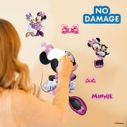 Disney Minnie Mouse Wall Decals - 20.5 Vinyl Stickers for Bathroom Nursery Bedroom Decor - Peel and Stick Room Decorations