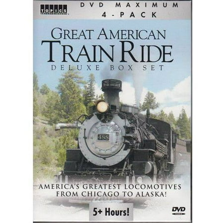 Great American Train Ride: Deluxe Box Set (Best Train Rides In America)
