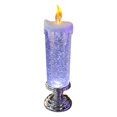 thumbnail image 1 of JeashCHAT Christmas Home Decoration Craft Night Light Colorful Crystal Candle LED Night Light, 1 of 5