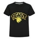 thumbnail image 1 of Playera Infantil MrBeast Azul Niño Niña Estilo Verano Ropa Casual Algodón Estampado Regalo Juvenil Fans Moda Cómoda Diario, 1 of 4