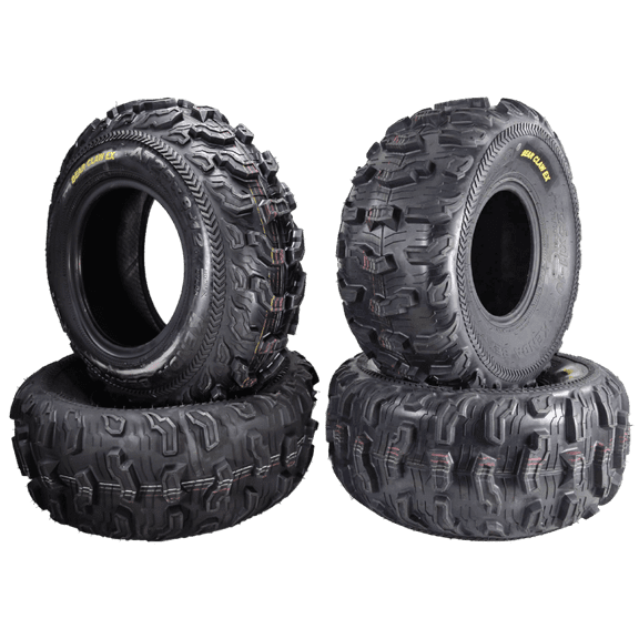 Kenda Bear Claw EX (2) 25x8-12 Front & (2) 25x11-10 Rear ATV 6 PLY Tires 4 Pack Set