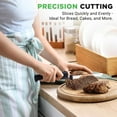 thumbnail image 5 of Electric Bread Knife for Carving Cooked Meats, Cooked Poultry, Bread, Crafting Foam, and More, Lightweight with Contoured Grip Handle (Black), 5 of 7