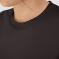 thumbnail image 5 of Hanes Maternity Women's Short Sleeve T-Shirt Black L, 5 of 12