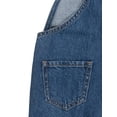 thumbnail image 5 of Wonder Nation Toddler Girl Denim Overall, Sizes 12M-5T, 5 of 5