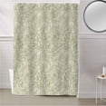 thumbnail image 5 of Fabric Shower Curtain, Vintage Sage Green Flowers Plants Shower Curtains with 12 Hooks Waterproof Machine Washable Bath Curtains for Bathroom, 54 x 78in, 5 of 6