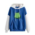 thumbnail image 5 of Sudadera para Mujer Sudaderas con Cuello Redondo Moda Casual Estampado Suelto Manga Larga Tops Cortos Blusa Sin Capucha Odeerbi ODB-5, 5 of 5