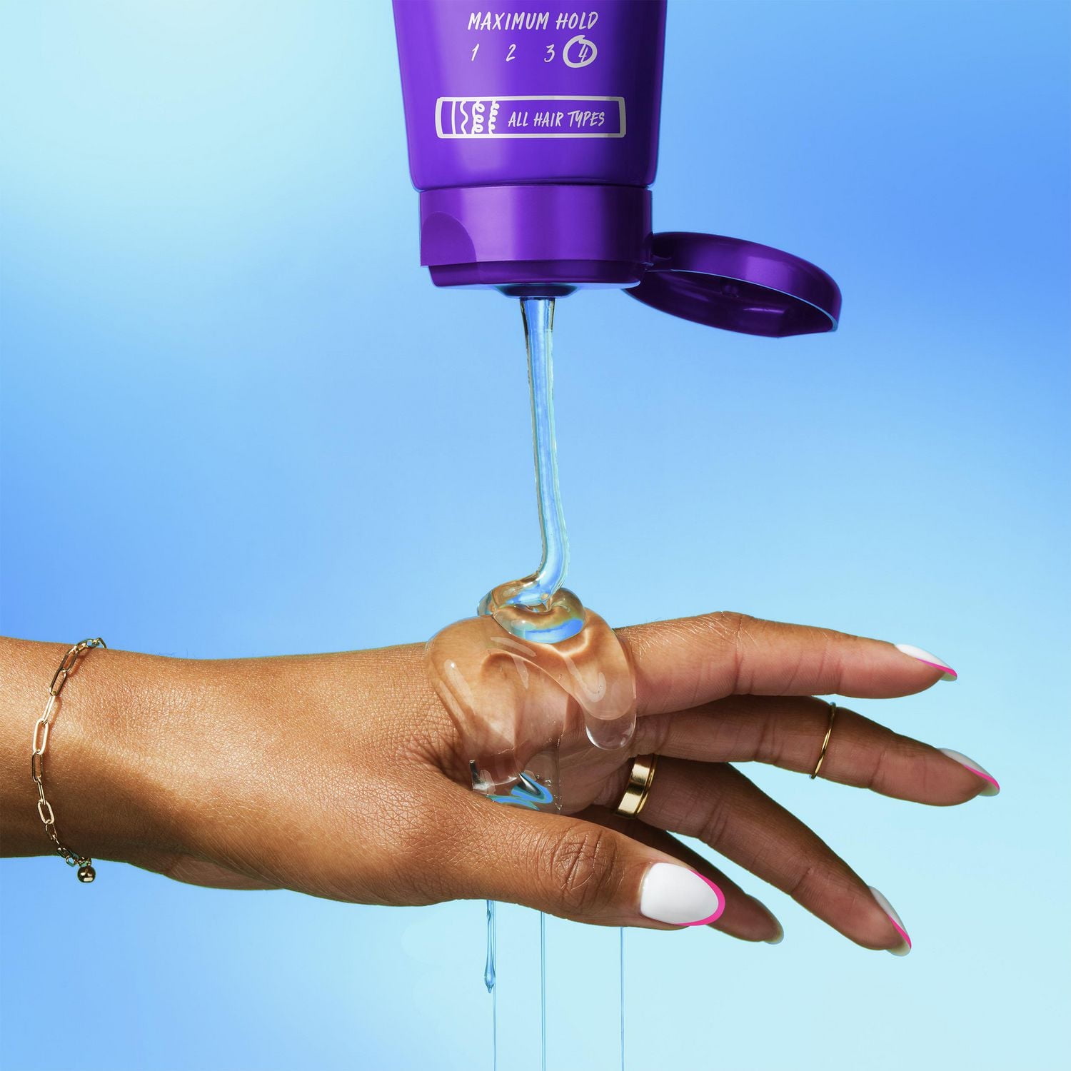 Aussie Instant Freeze Sculpting Gel for Curly Hair, Straight Hair, and Wavy Hair, 7 oz