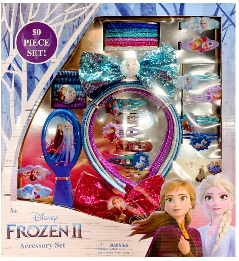 Disney Frozen Girls Hair Band Headband Pink Plastic Elsa Anna Design NEW 