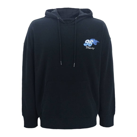 Sudaderas George Para Hombre, Estampado Coches Negro Talla CH