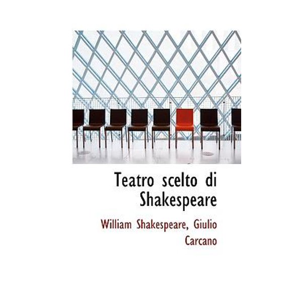 Teatro Scelto Di Shakespeare Hardcover