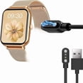 thumbnail image 1 of ccwmincc Compatible with TAOPON ZL54 Smart Watch Charger, Magnetic USB Charging Cable Replacement Charger Cable Compatible with TAOPON ZL54 1.83 Inch Smart Watch, 1 of 1