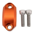 thumbnail image 1 of koolsoo Motorcycle Cylinder Clamp Cover Caps Brake Clutch Lever, Ornament ,Handle Bar Orange, 1 of 4