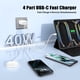 thumbnail image 2 of Cargador USB C UCALMA 40 W Bloque de carga rápida de 4 puertos, 2 of 7