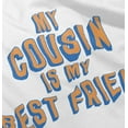 thumbnail image 5 of Cousin Best Friend BFF Cute Family Toddler Boy Girl T Shirt Infant Toddler Brisco Brands 24M, 5 of 6