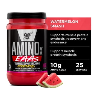BSN Amino X Workout Amino Acids + BCAA Powder, Flavored Fruit