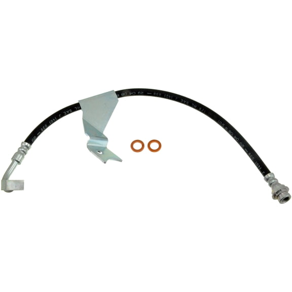 Dorman H38585 Rear Right Brake Hydraulic Hose for Specific Models Fits select: 1988-1990 OLDSMOBILE CUTLASS SUPREME, 1990 CHEVROLET LUMINA