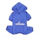 thumbnail image 1 of Chubasquero impermeable para perros, chaqueta impermeable para perros, impermeable, pequeño, con capucha, poncho para gatos de 4 patas (XL, azul), 1 of 5