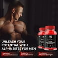 thumbnail image 5 of AlphaBites for Men Gummies – Alpha Bites Support for Muscle Growth, Max Performance, 60 Gummies, 5 of 7