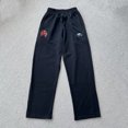 thumbnail image 2 of Pantalones personalizados Pantalones casuales sueltos para hombres y mujeres negros Pantalones, 2 of 5
