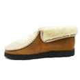thumbnail image 5 of LAVRA Women's Slippers Faux Fur Lined Suede Moccasin House Shoes, 5 of 6