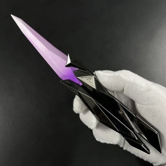 Foldable Butterfly Blade 3D Engraved Collectible Weapon Portable Gear For Cosplay/Gaming Accesso