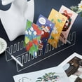 thumbnail image 5 of Acrylic Card Display Stands 16 Slot Greeting Card Display Stand Rectangle Postcards Display Rack Portable Card Holder Clear Tabletop Photo Organizer for Home Retail Counter Show 32x8.2x7cm Clear DIY, 5 of 6