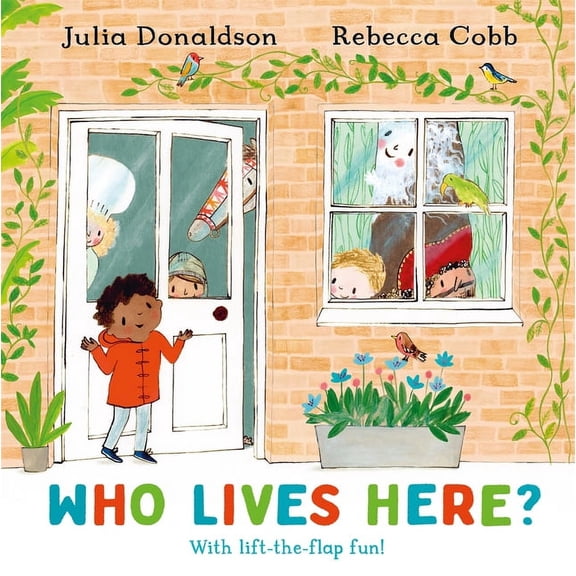 Who Lives Here?: With Lift-The-Flap-Fun! (Paperback)