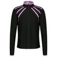 thumbnail image 1 of Doomiva Kids Girls Figure Skating Rhinestones Jackets Athletic Jacket Sweatshirts Ice Skating Gym Training Tops Pink 16, 1 of 5