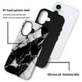 thumbnail image 4 of FKBRCL4U Compatible with iPhone 16 Plus Case, Black and White Marble Pattern for Girl Full Body Design Soft Silicone Drop Shock Scratch Protection for iPhone 16 Plus, 4 of 7