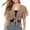 Camel, variant on Women's Lightweight Chiffon Boleros Jackets Shrug Cardigan for Summer Outfits