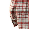 thumbnail image 4 of Men's Spring and Autumn Thin Plaid Long Sleeved Shirt, Polyester Material, Fashionable, Comfortable, Suitable for All Seasons, 4 of 4