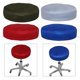 thumbnail image 2 of Cubierta Del Taburete Redonda Sil Cojín Asiento Funda Sil De Oficina En Casa Cojín Protector Cubre Antideslizante 35x10cm rojo Baoblaze Cubierta de taburete de bar, 2 of 8