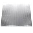 thumbnail image 5 of Awxlumv Disipador de calor de aluminio LED grande 200 x 220 x 18 mm / 7,87 x 8,66 x 0,7 pulgadas Enfriador Placa de disipador de calor de 30 aletas, 5 of 5