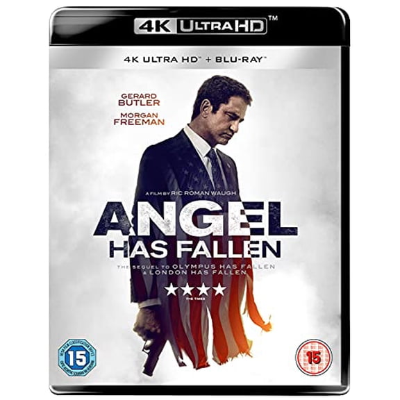 Angel Has Fallen UHD BD (4K Ultra HD) Gerard Butler Morgan Freeman Jada Pinkett Smith